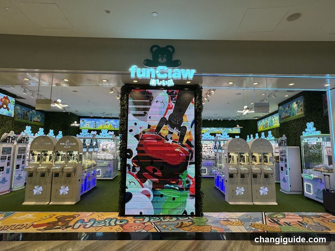 Fun Claw Arcade Interior