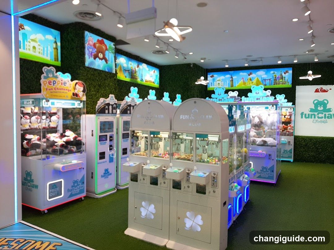 Arcade Game Room Interior