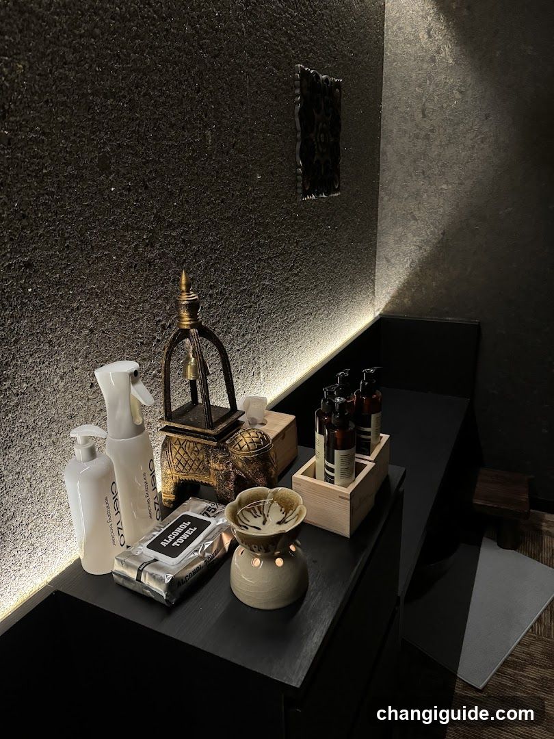 Bathroom Amenities Display