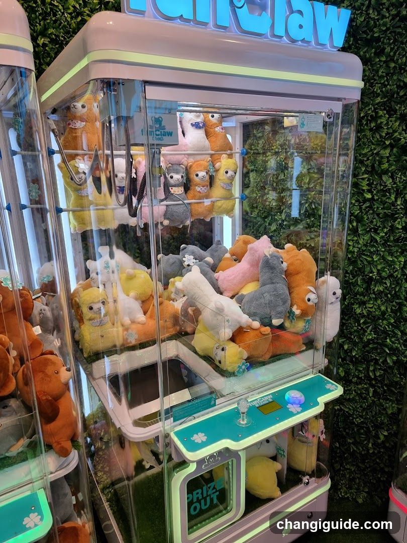 Claw Machine with Alpacas