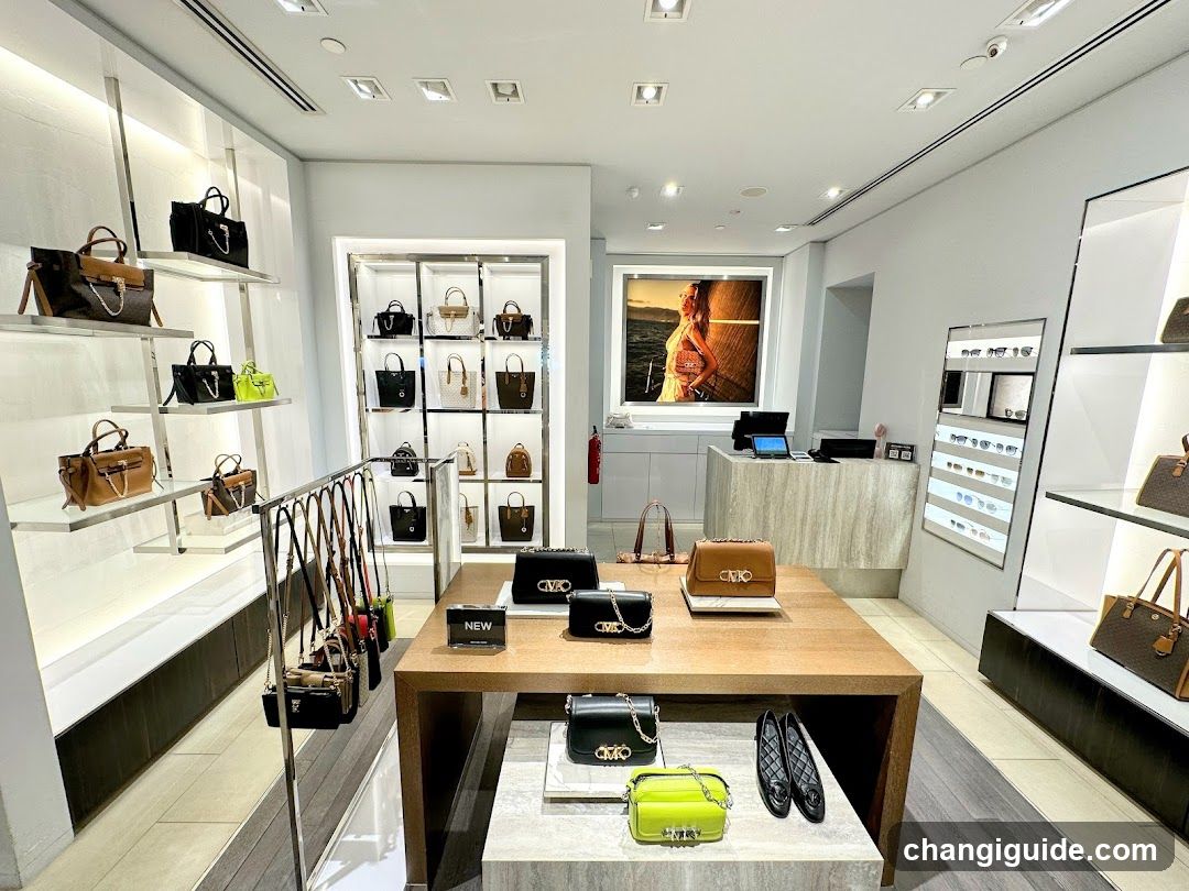 Luxury Handbag Store Interior