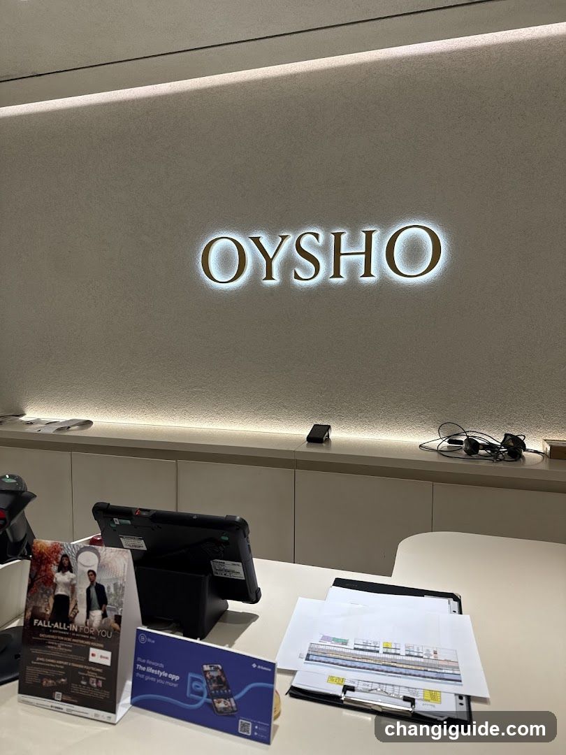 Oysho Store Interior