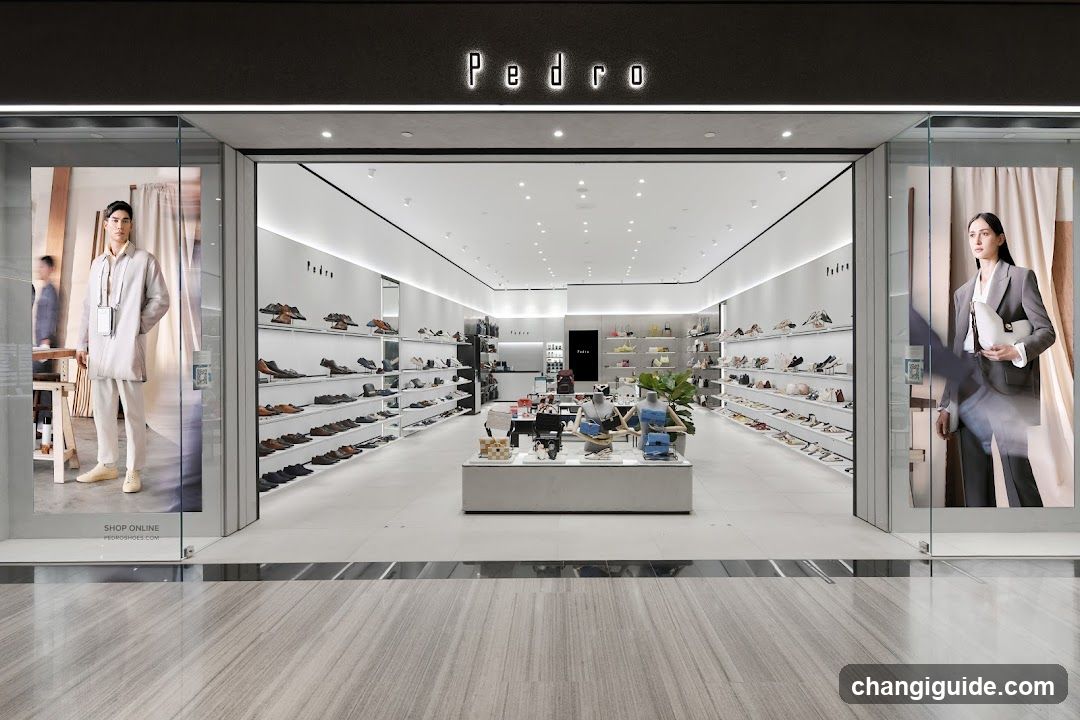 Pedro Shoe Store Entrance