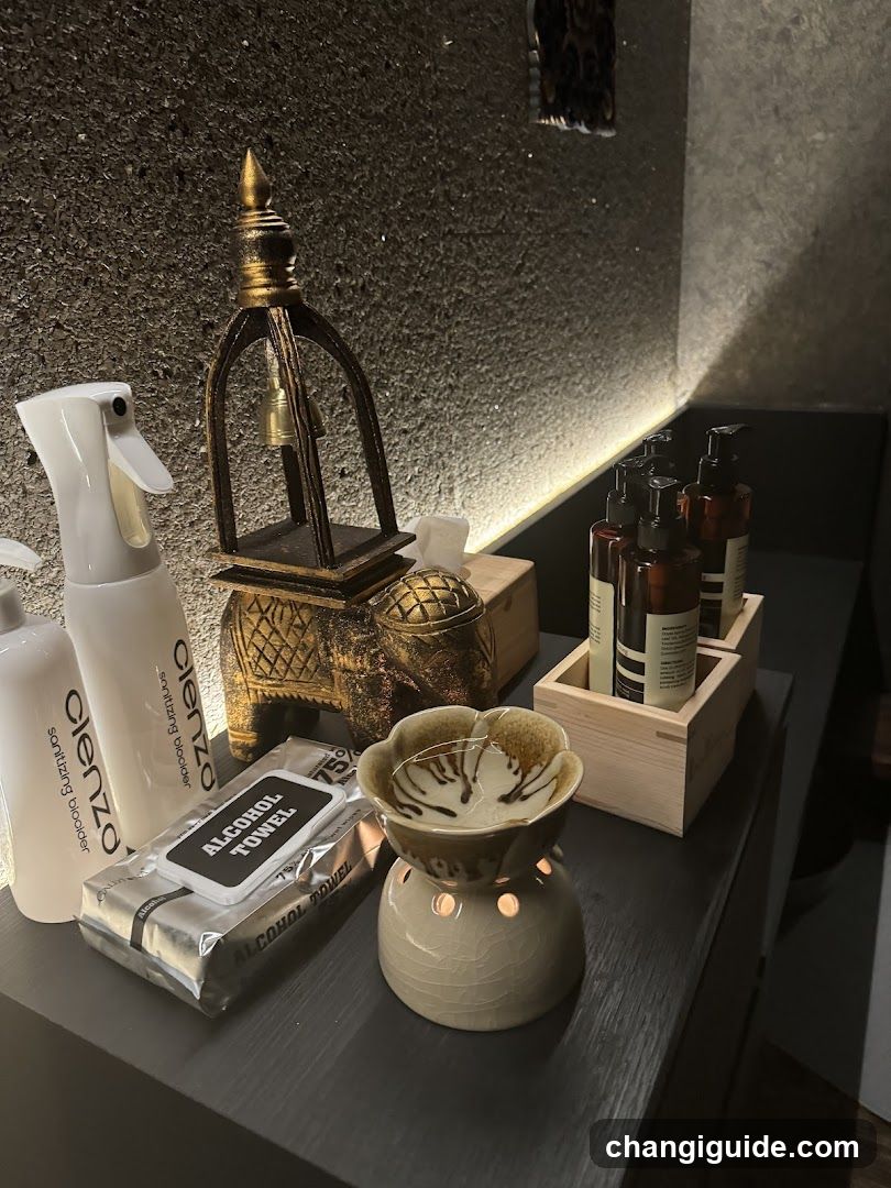 Bathroom Amenities Display
