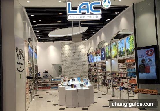 LAC Nutrition Store Interior
