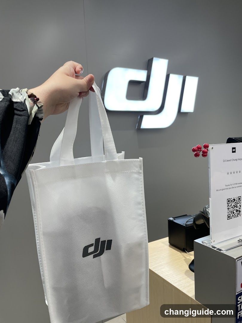 DJI Store Interior