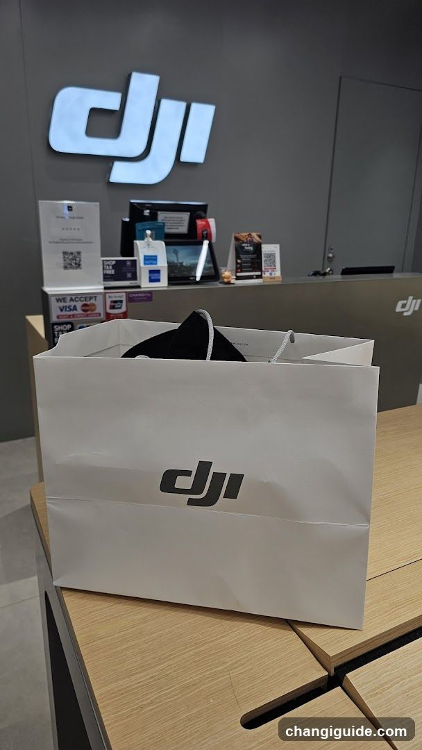 DJI Store Interior
