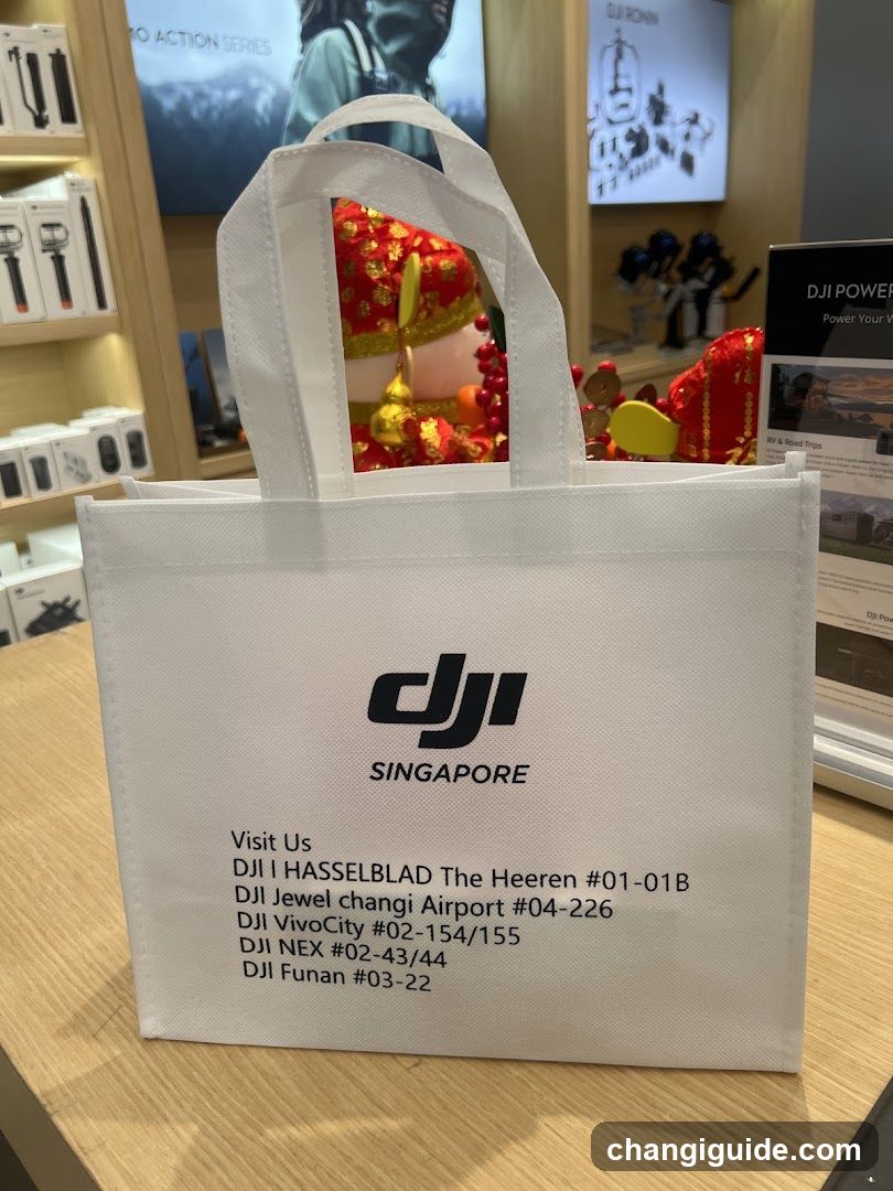 DJI Singapore Store Bag