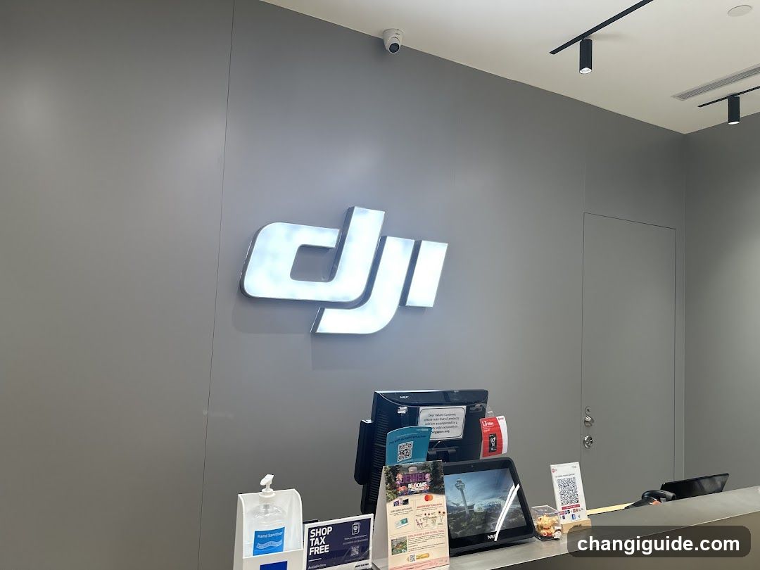 DJI Store Interior