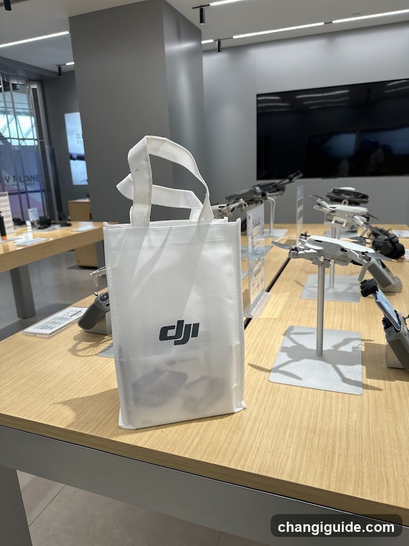 DJI Store Interior