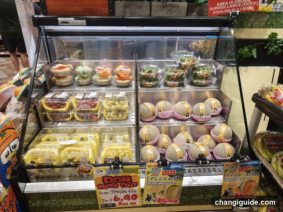 Fruit and Salad Display Case
