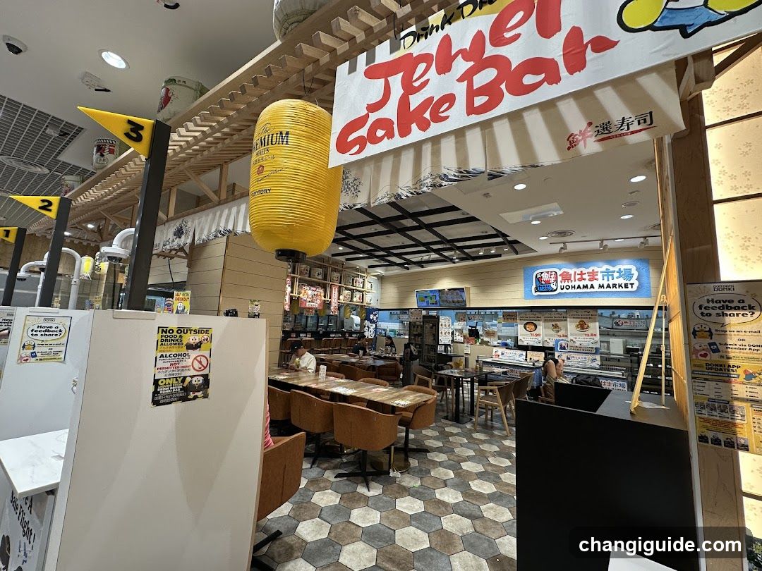 Restaurant Interior with Signage and Decor