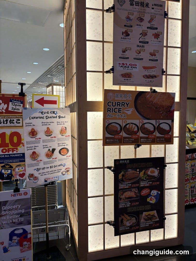 Food and Dining Signage Display
