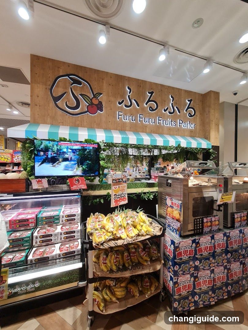 Furu Furu Fruits Parlor Interior Display