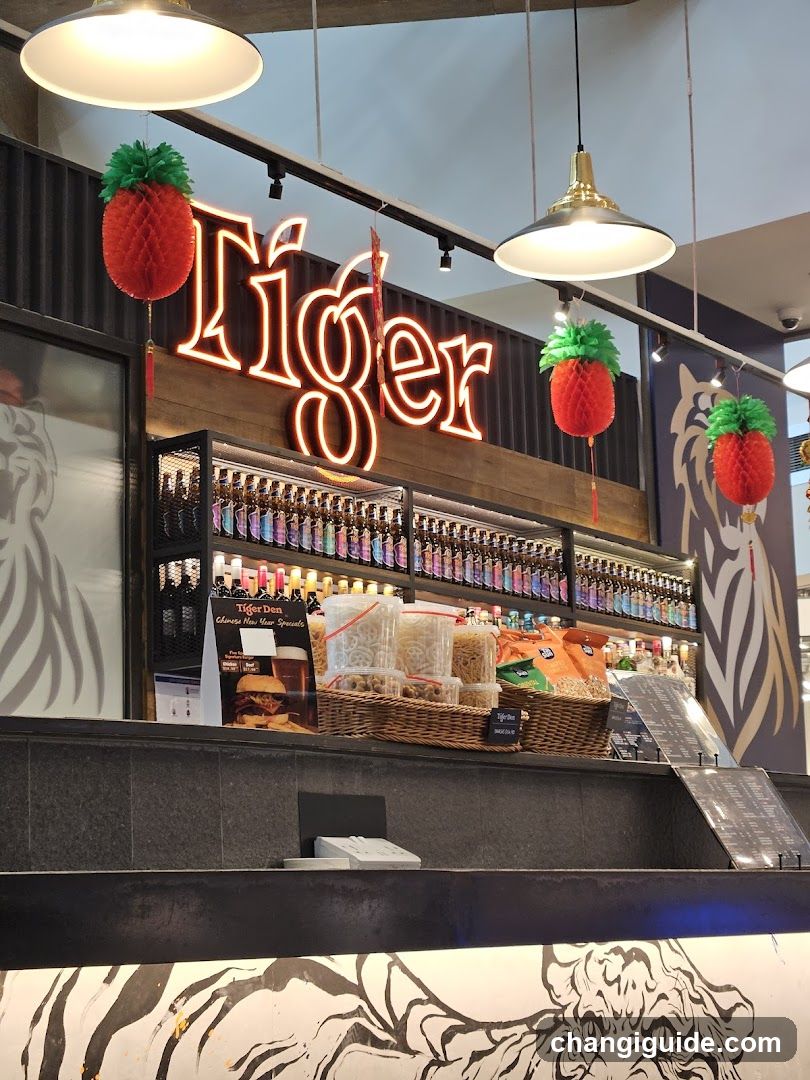 Tiger Beer Store Interior