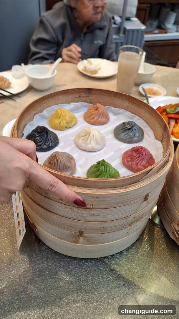 Dumplings in Bamboo Steamer