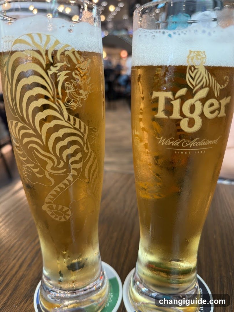 Tiger Beer Glasses