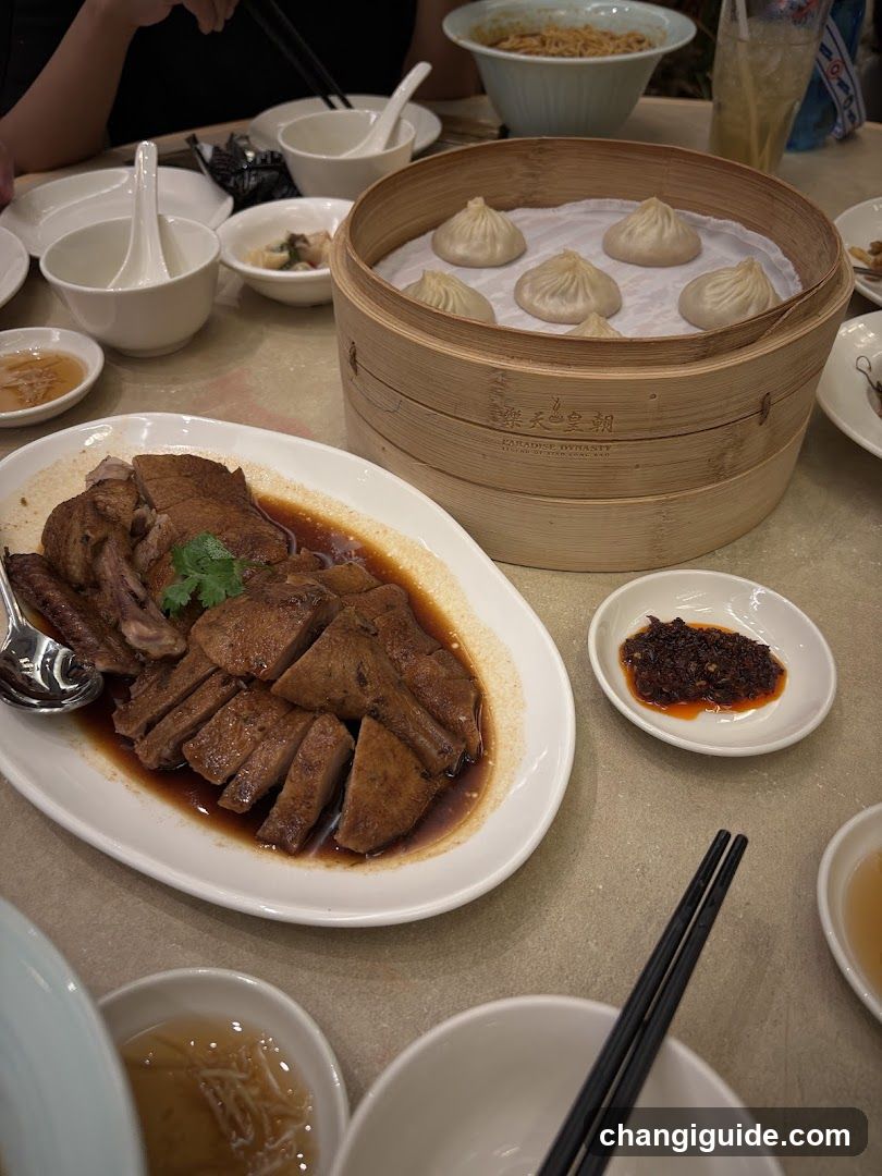 Dining Table with Chinese Cuisine