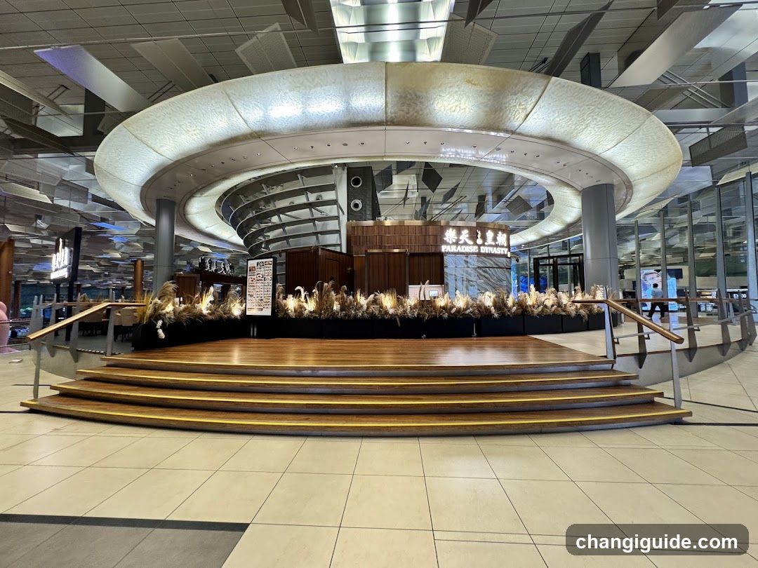 Interior Stage Display with Decorative Elements
