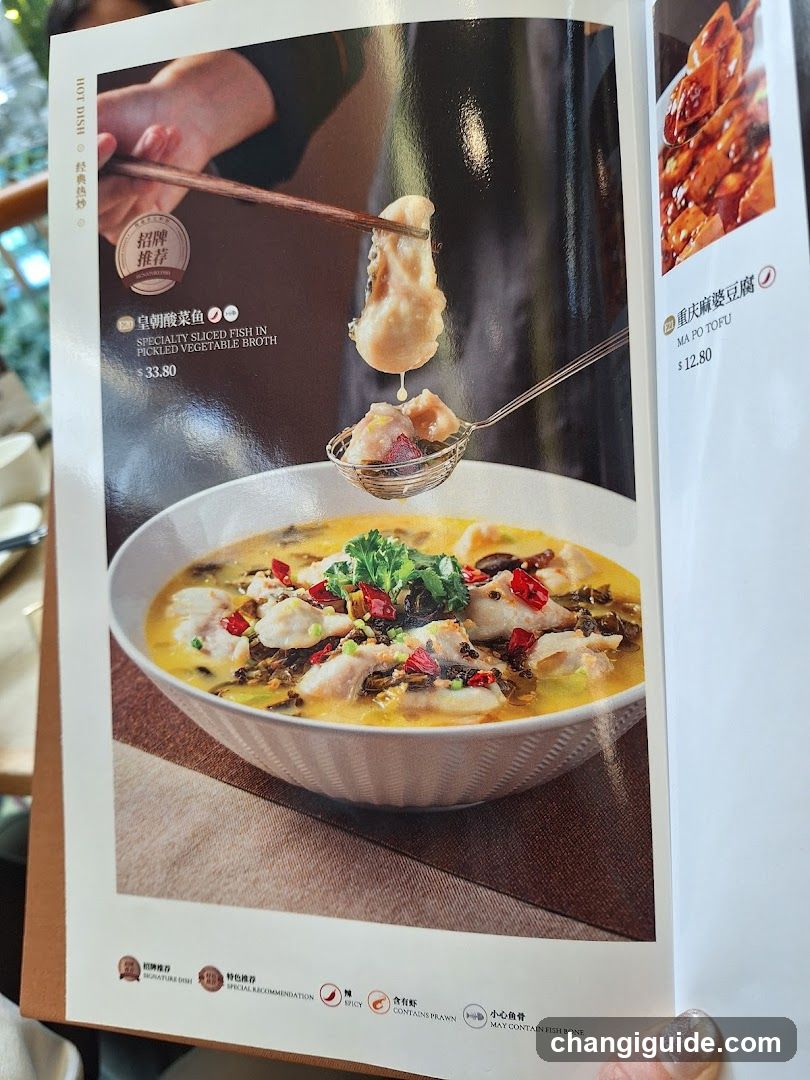 Dish Menu Page