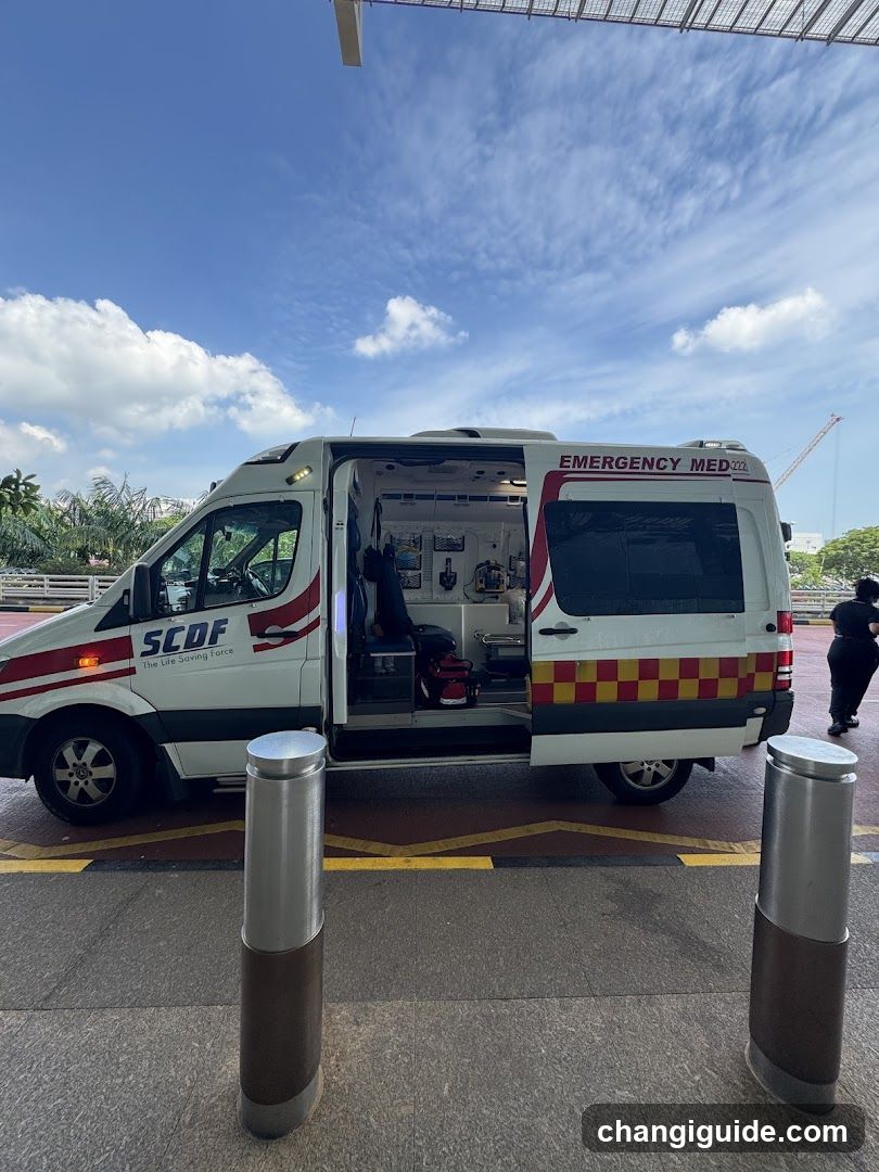 SCDF Emergency Medical Vehicle