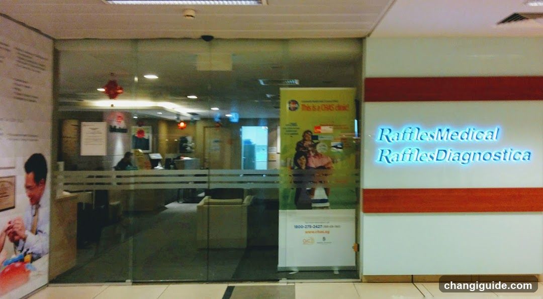 Raffles Medical Entrance Interior View