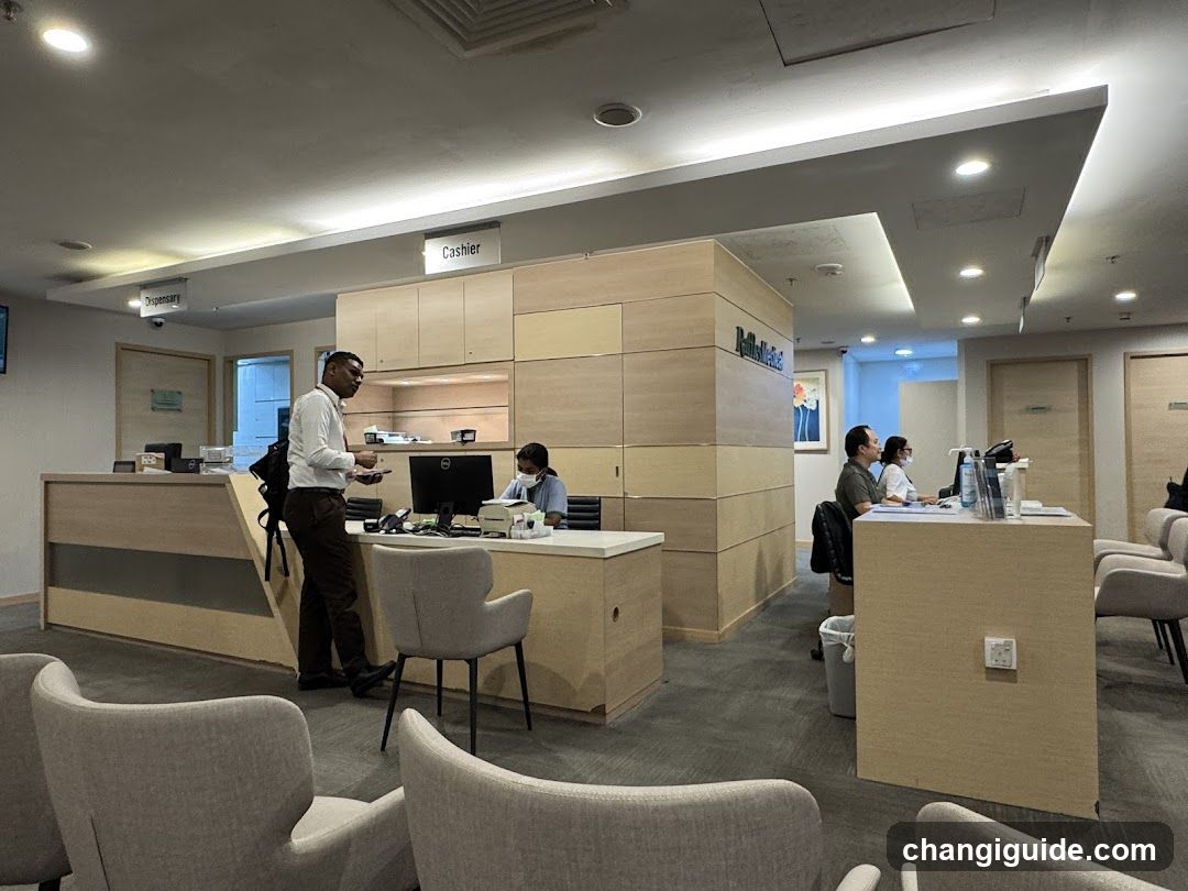 Bank Interior Reception Area