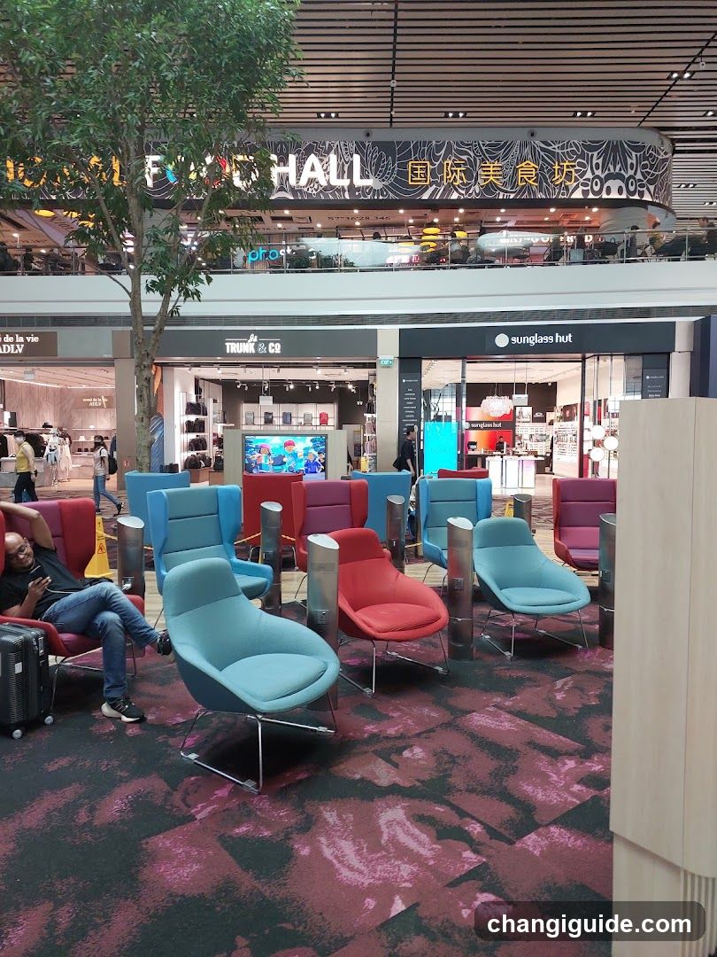 Airport Lounge Seating Area