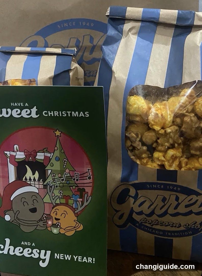 Garrett's Popcorn Shop Holiday Display