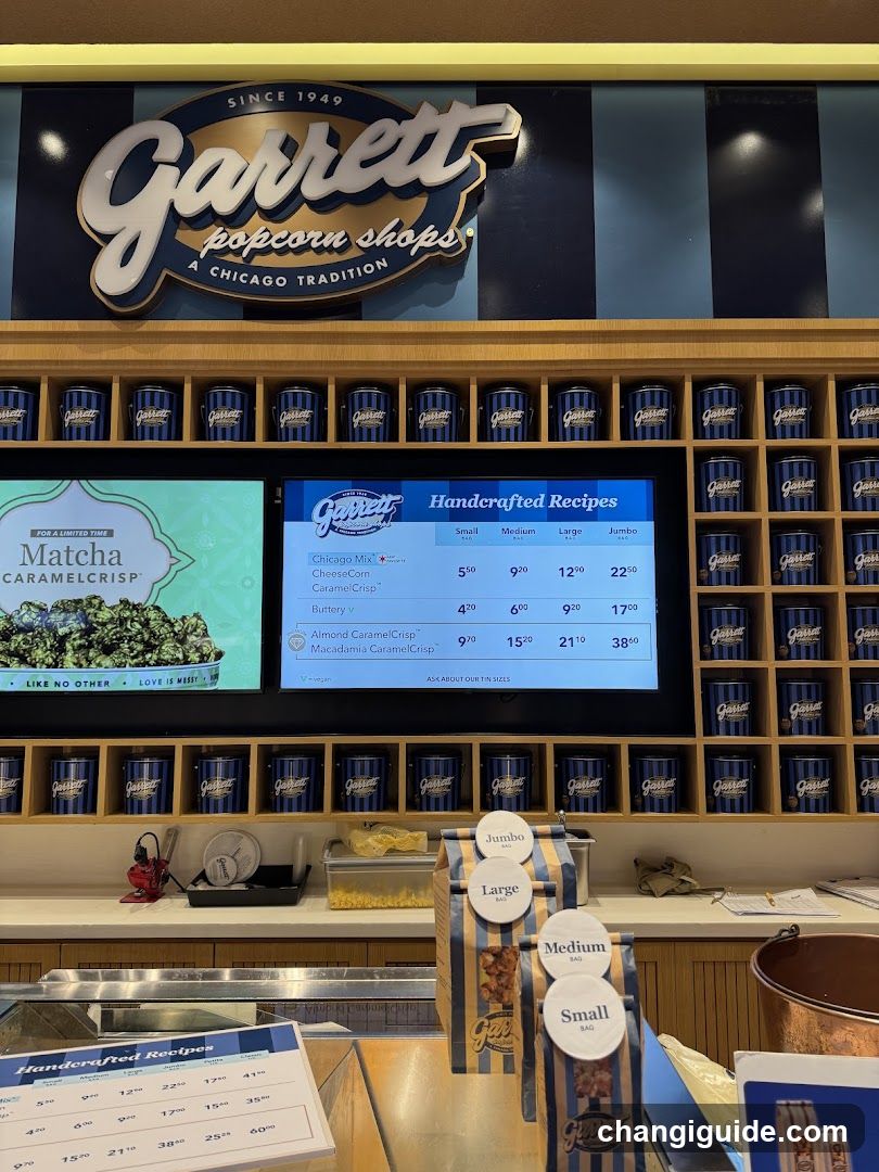 Garrett Popcorn Shops Interior Display