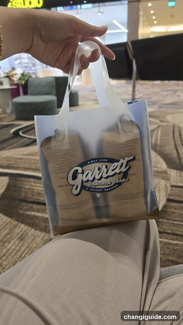 Garrett Popcorn Shops bag