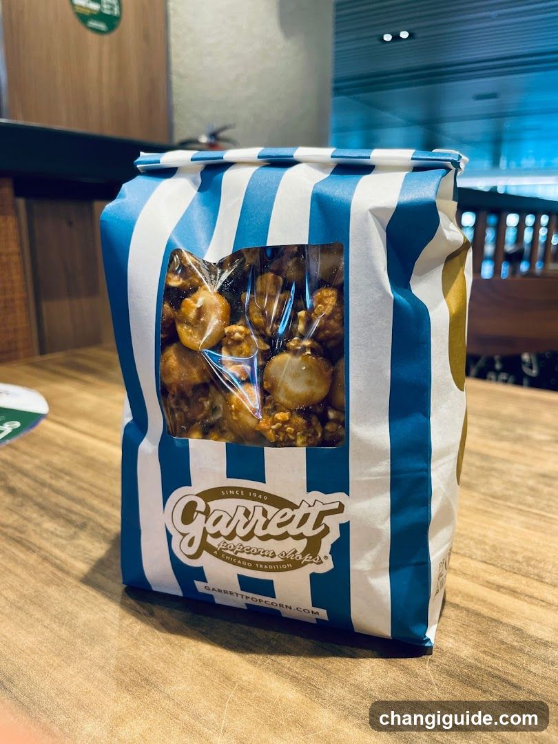 Garrett Popcorn Chips Bag