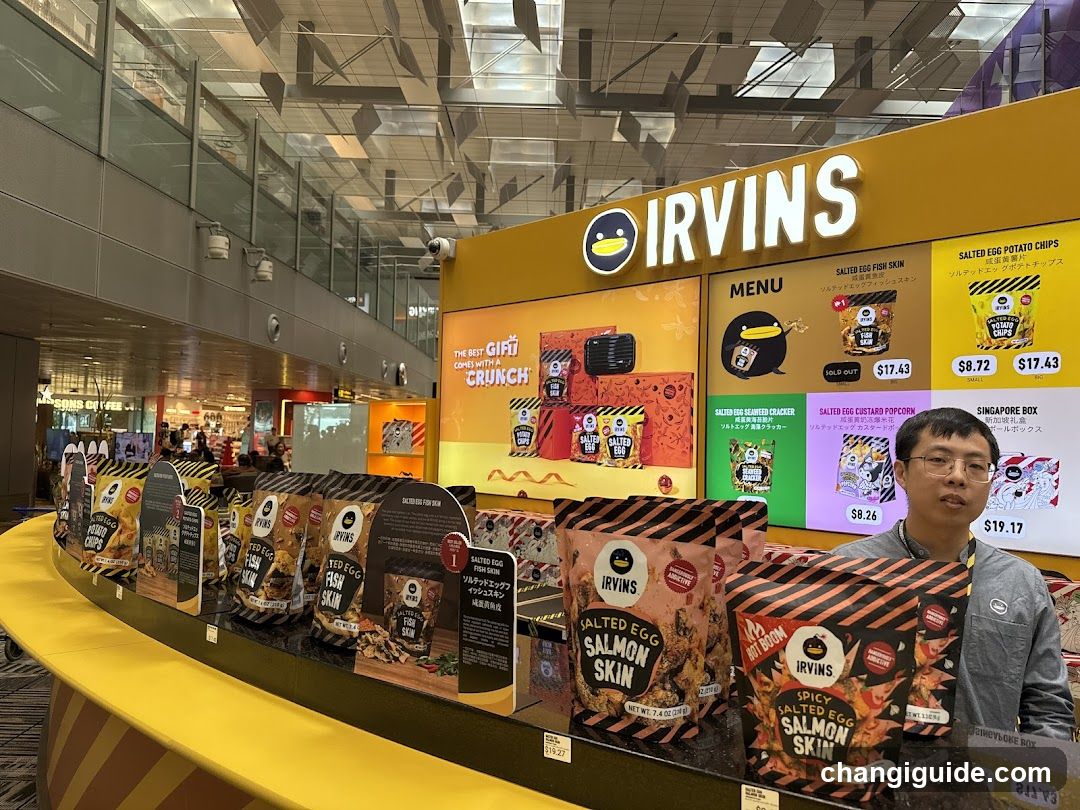 Irvin's Snack Display