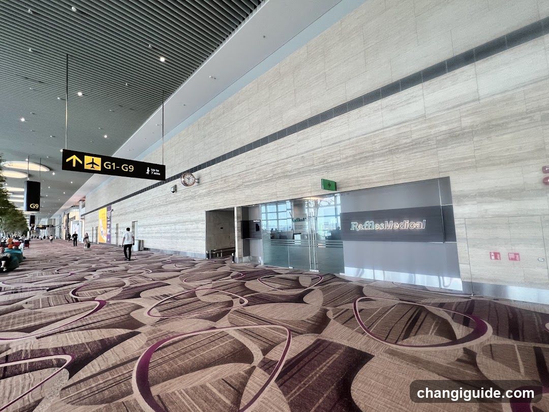 Airport Terminal Corridor Interior