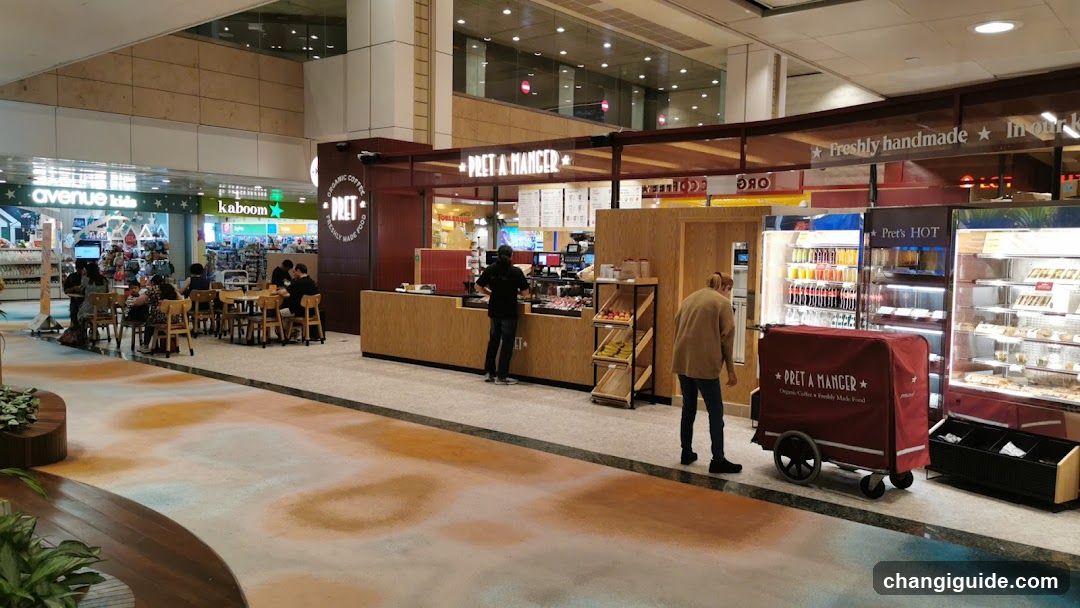 Pret A Manger Interior View