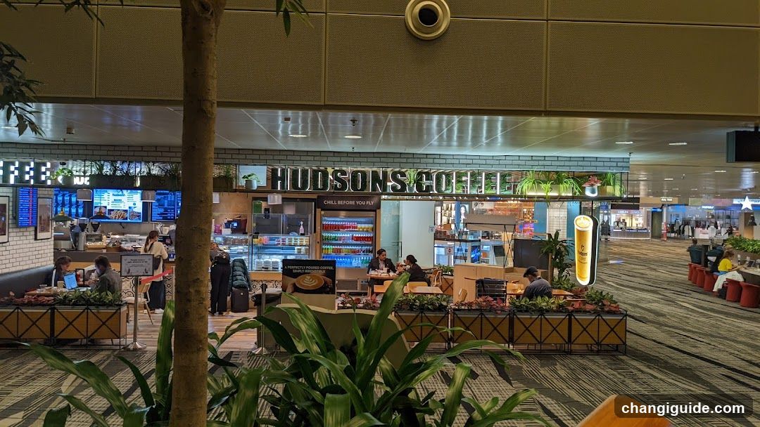 Hudsons Coffee Interior