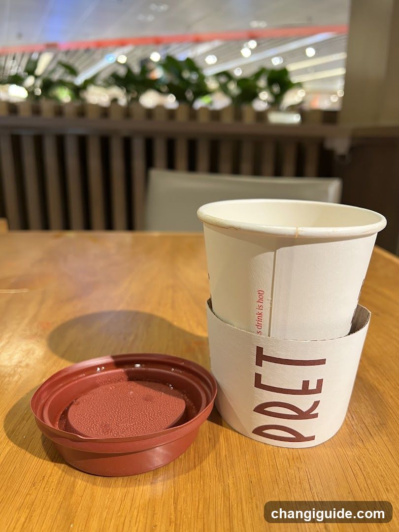 Pret A Manger Cup and Lid