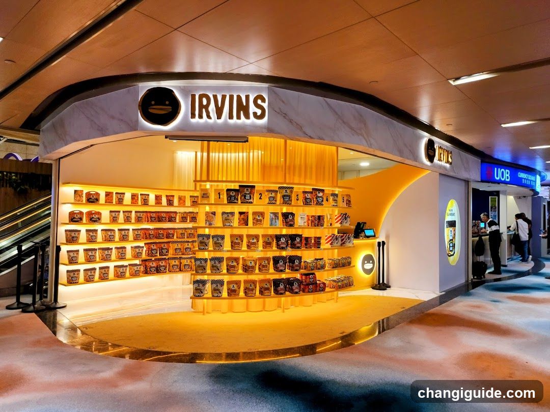 IRVINS at Changi Airport Terminal 3