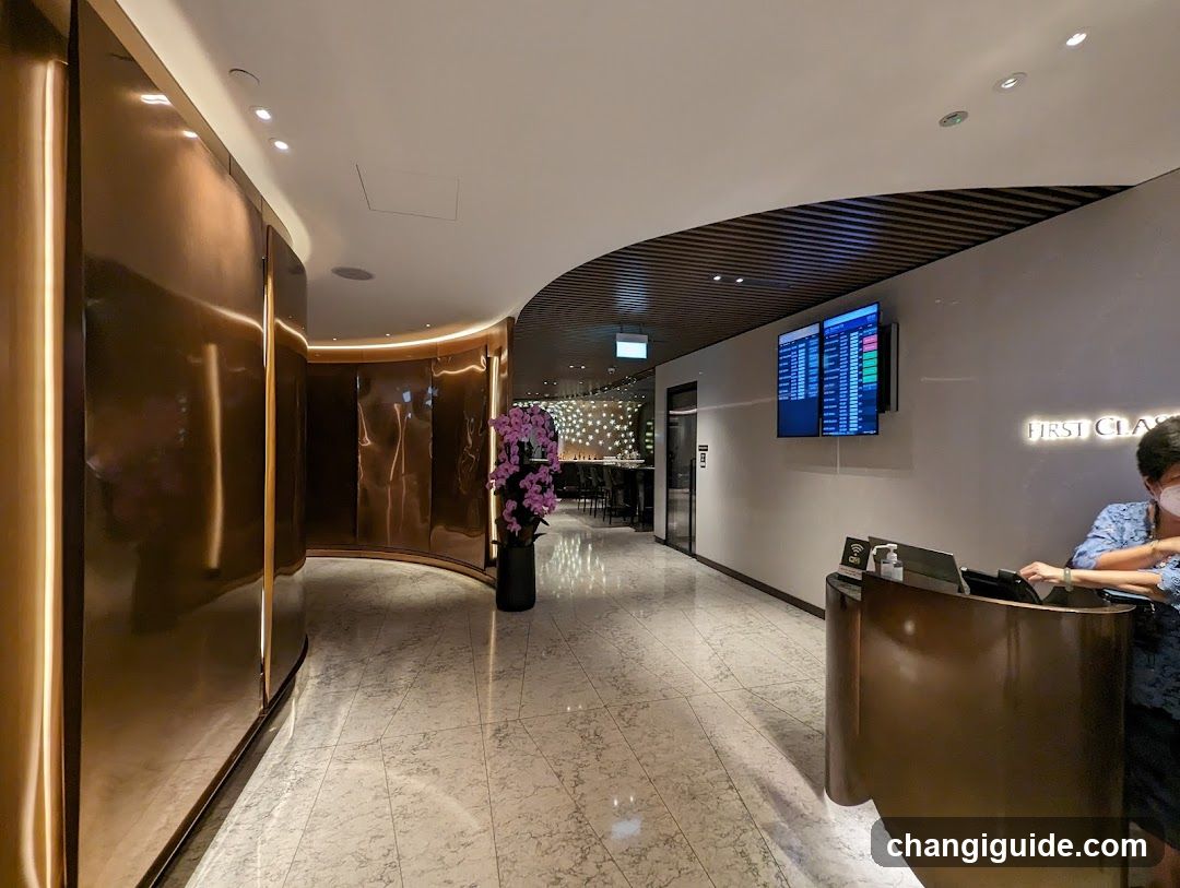 Airport First Class Lounge Interior