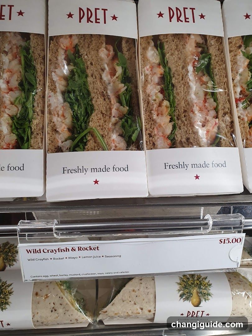 Pret Sandwich Display