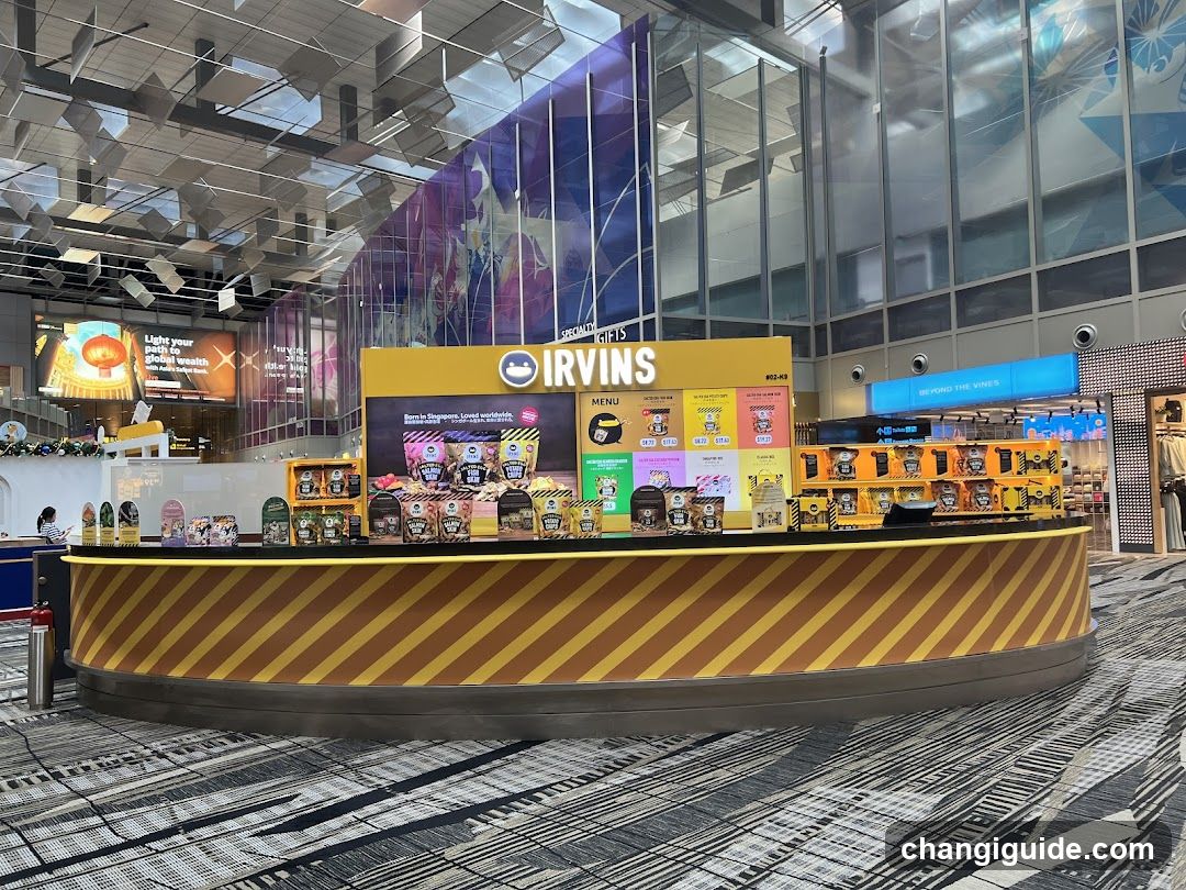 IRVINS Kiosk Display