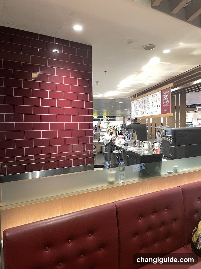 Coffee Shop Interior View