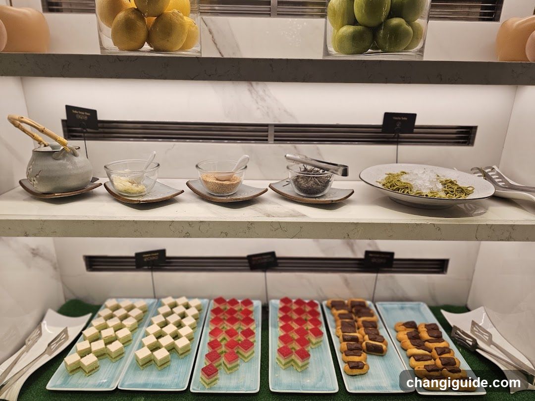 Beverage and Dessert Buffet Display