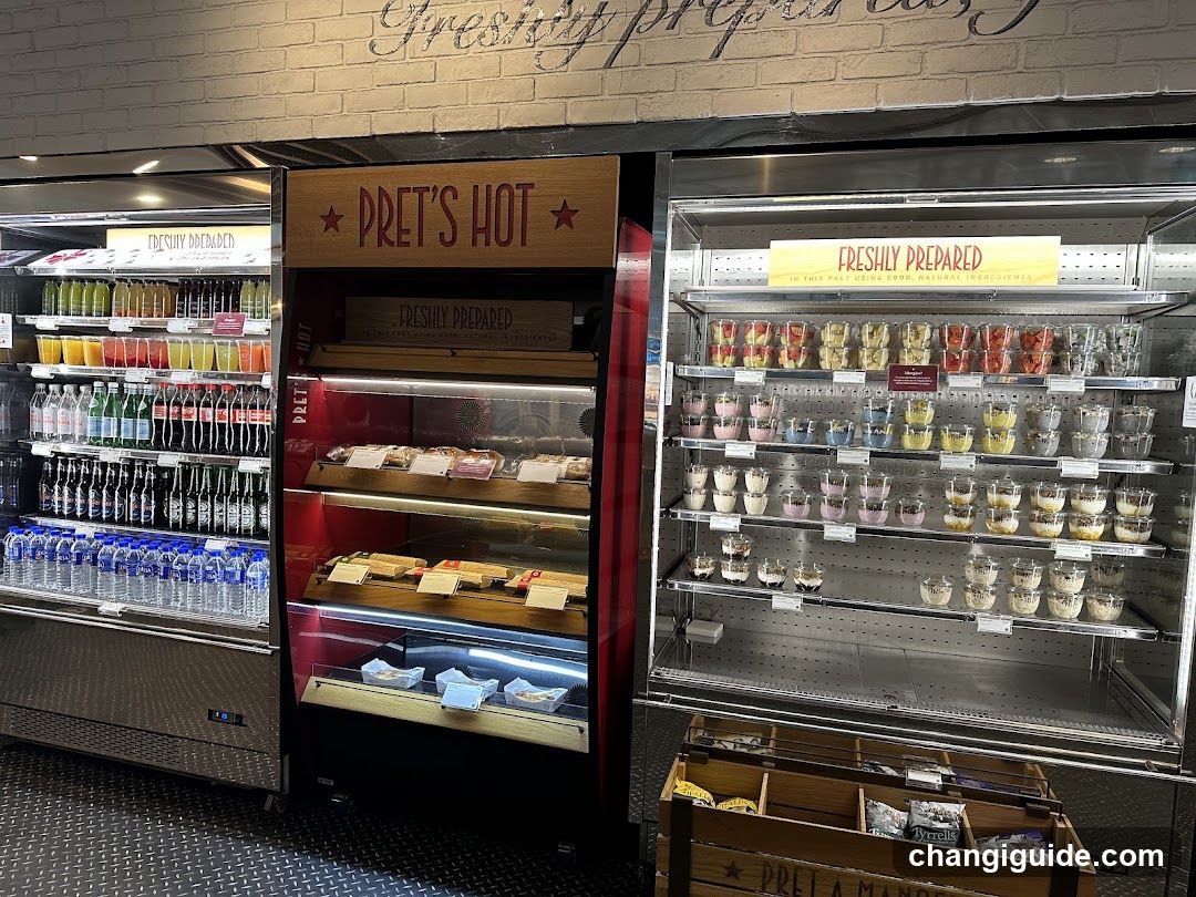 Pret's Hot and Freshly Prepared Display