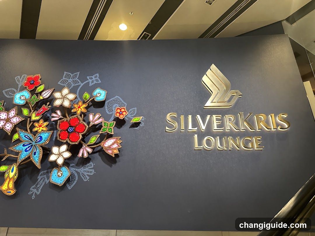 SilverKris Lounge Signage