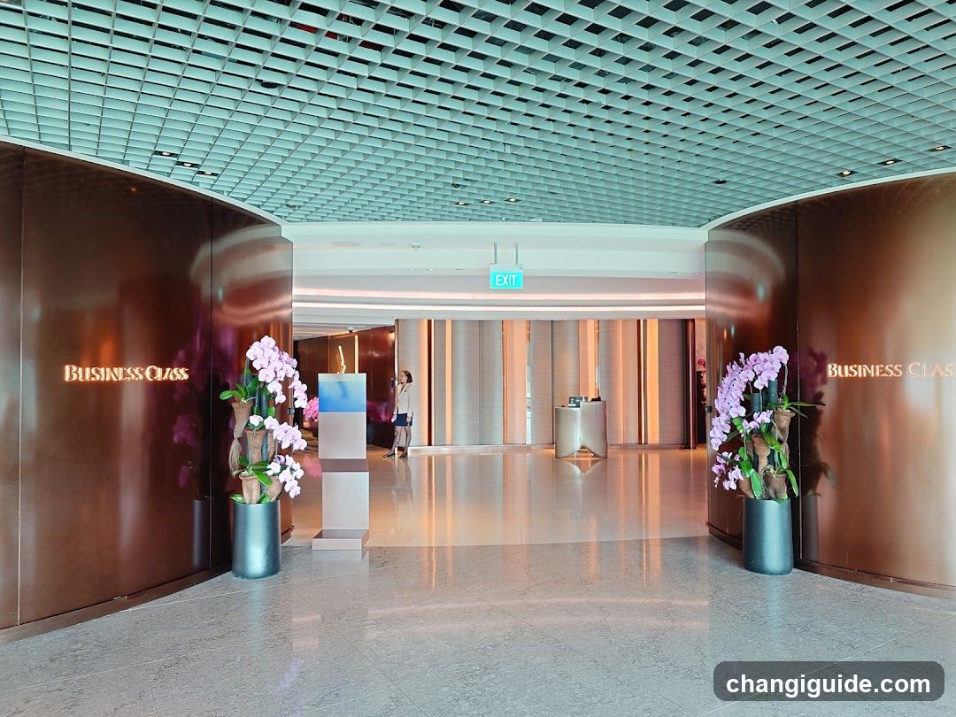 Business Class Lobby Entrance
