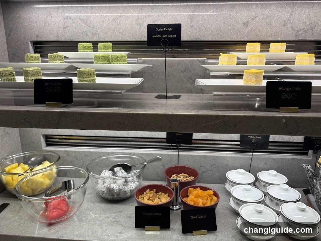 Dessert and Fruit Buffet Display