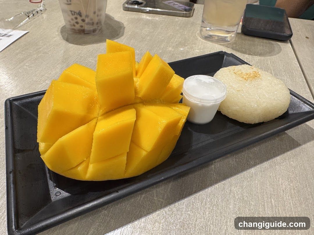 Mango Sticky Rice with Coconut Cream