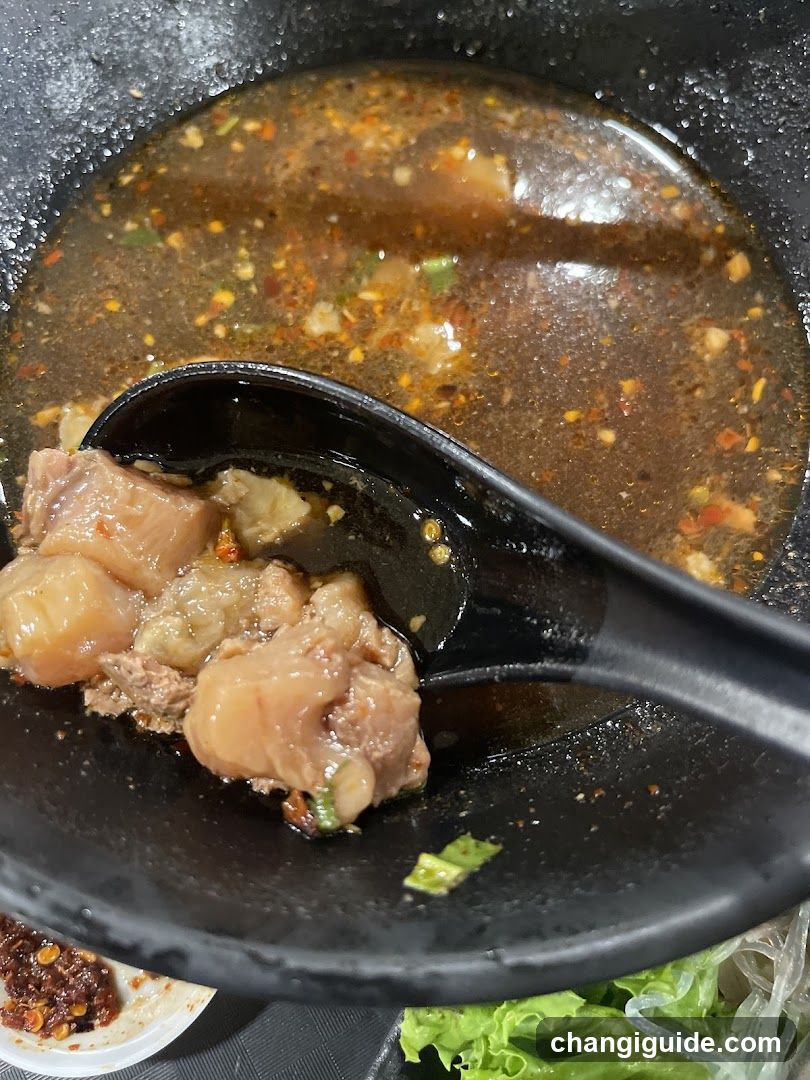 Spicy Broth with Meat