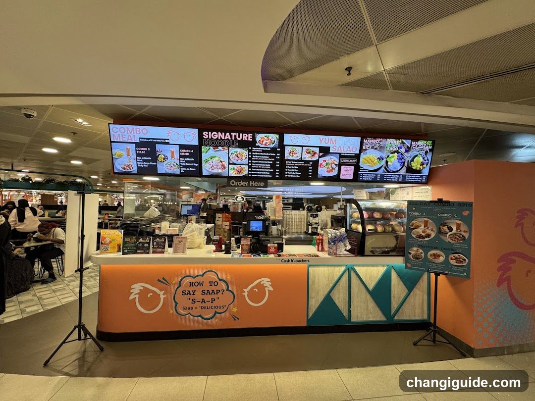 Food Counter in Mall